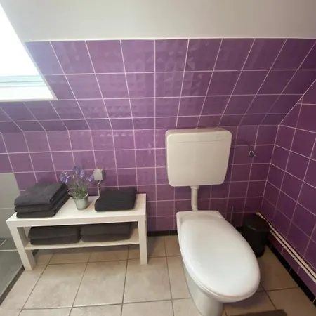 Mit Balkon Und Eingezaeunten Garten *